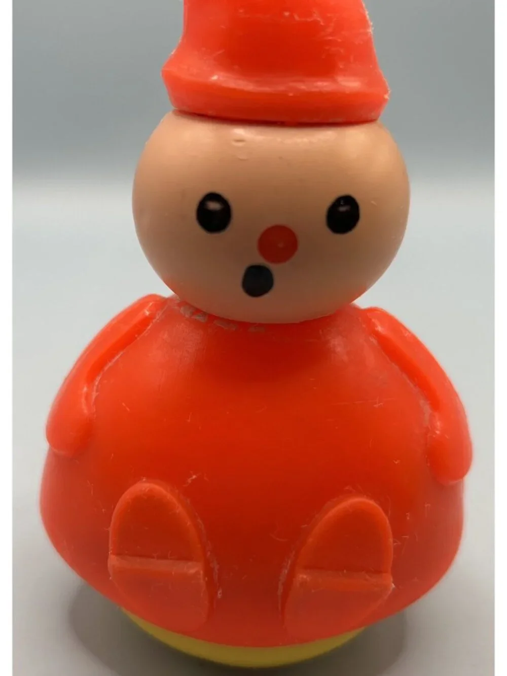 Vintage 1970 Fisher  Price Roly Poly Men Missing Tub